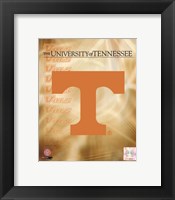 Framed 2008 University of Tennessee Logo
