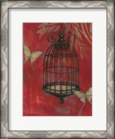Framed Asian Bird Cage I