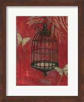 Framed Asian Bird Cage I