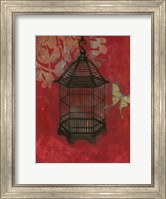 Framed Asian Bird Cage II