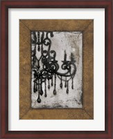 Framed Antique Chandelier I