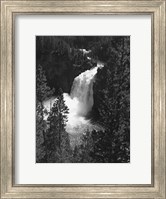 Framed Mountain Waterfall II