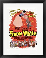 Framed Snow White and the Seven Dwarfs Heigh-Ho!