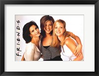 Framed Friends (TV) Monica Rachel & Phoebe