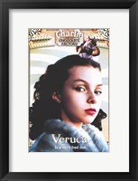 Framed Charlie and the Chocolate Factory Veruca