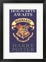 Framed Harry Potter Book Covers