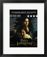 Framed Pan's Labyrinth - Winner-Best Picture