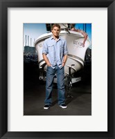 Framed Dexter with Boat