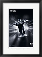 Framed Fantastic Four: Rise of the Silver Surfer - Rise Black and White