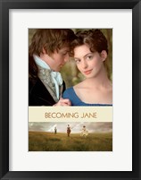 Framed Becoming Jane Poster