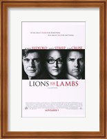 Framed Lions For Lambs