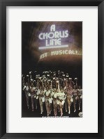 Framed Chorus Line (Broadway)