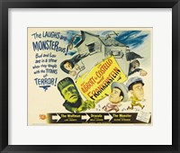 Framed Bud Abbott and Lou Costello Meet Frankenstein, c.1948