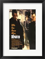Framed Departed DiCaprio