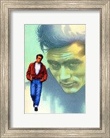 Framed Rebel Without a Cause Jame Dean Graphic