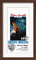 Framed Rebel Without a Cause Natalie Wood Italian
