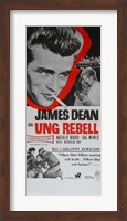 Framed Rebel Without a Cause Black and White