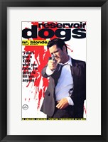Framed Reservoir Dogs Mr. Blonde Shooting