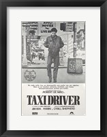 Framed Taxi Driver Gray