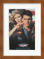 Framed Top Gun Tom Cruise & Kelly McGillis