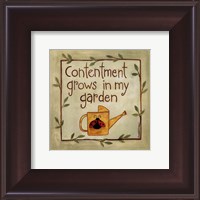 Framed Contentment