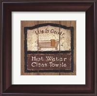 Framed Hot Water