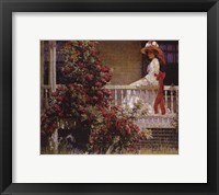 Framed Philip leslie Hale - The Crimson Rambler