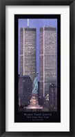 Framed World Trade Center