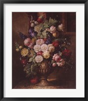 Framed Renaissance Floral