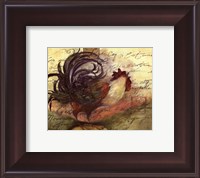 Framed Le Rooster III