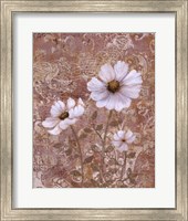 Framed Lace Flowers II