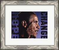 Framed Barack Obama: Hope, Change
