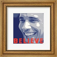 Framed Barack Obama:  Believe