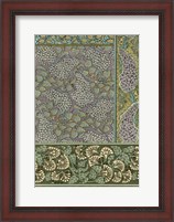 Framed Garden Tapestry III