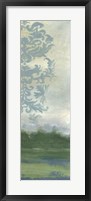 Treeline Pattern II Framed Print