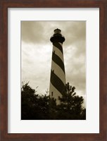 Framed Hatteras Island Lighthouse