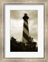 Framed Hatteras Island Lighthouse