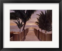 Framed Palm Promenade