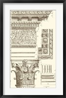 Corinthian Detail V Framed Print