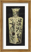 Framed Aged Porcelain Vase II