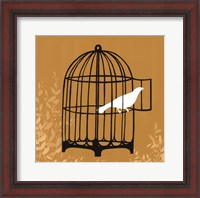 Framed Birdcage Silhouette II