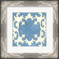Framed Petite Suzani in Blue