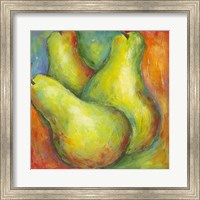 Framed Abstract Fruits I