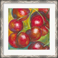 Framed Abstract Fruits III