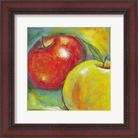 Framed Abstract Fruits IV