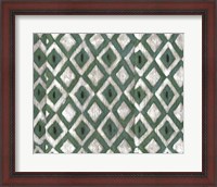 Framed Silk Road Ikat I