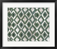 Framed Silk Road Ikat I