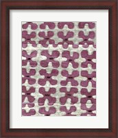 Framed Silk Road Ikat III