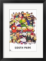 Framed South Park - style A