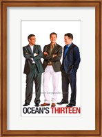 Framed Ocean's Thirteen (Clooney, Pitt, Damon)
